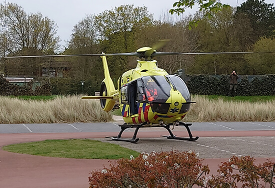 Ambulance op Texel