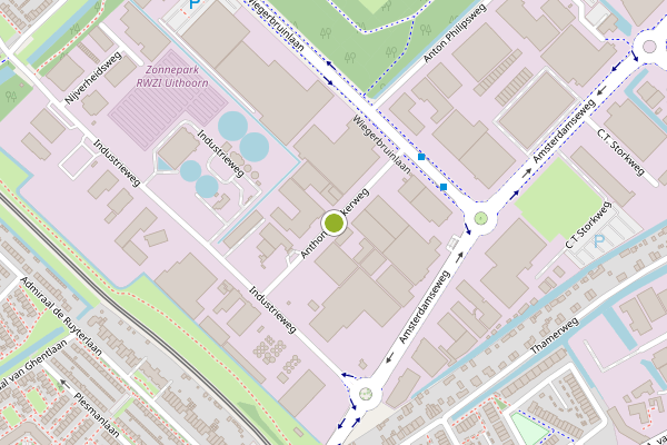 Kaart Uithoorn