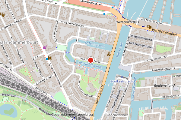 Kaart Amsterdam