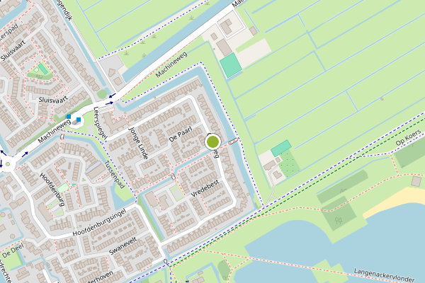 Ambulance-melding op Overweg, Ouderkerk aan de Amstel op 28 juni, kaart-overzicht