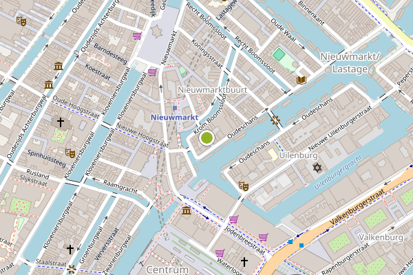 Ambulance-melding op Korte Dijkstraat, Amsterdam op 28 juni, kaart-overzicht