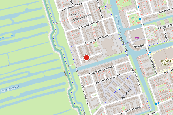 Brandweer-melding op H. Soeteboomstraat, Zaandam op 6 mei, kaart-overzicht