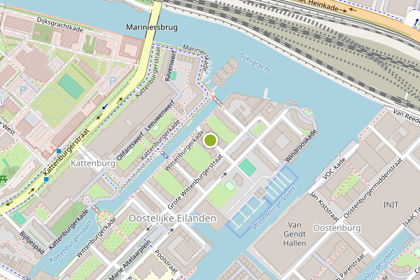 Ambulance-melding op Jan Witheijnstraat, Amsterdam op 29 juni, kaart-overzicht