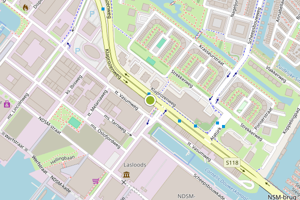 Ambulance-melding op Klaprozenweg, Amsterdam op 29 juni, kaart-overzicht