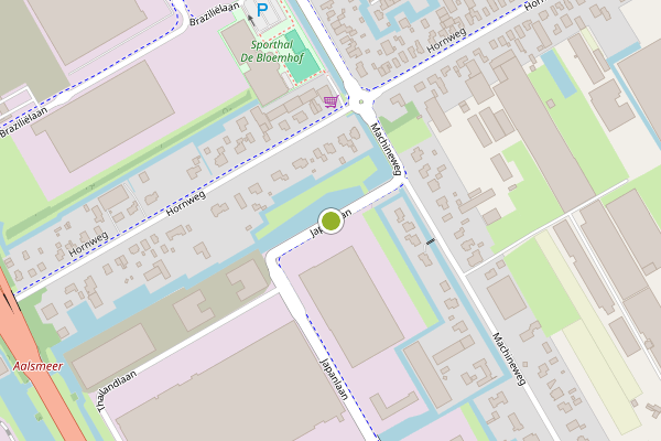 Ambulance-melding op Japanlaan, Aalsmeer op 29 juni, kaart-overzicht