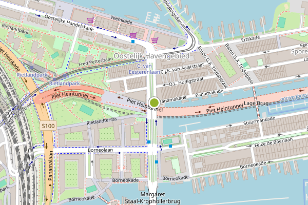 Ambulance-melding op C. van Eesterenlaan, Amsterdam op 29 juni, kaart-overzicht