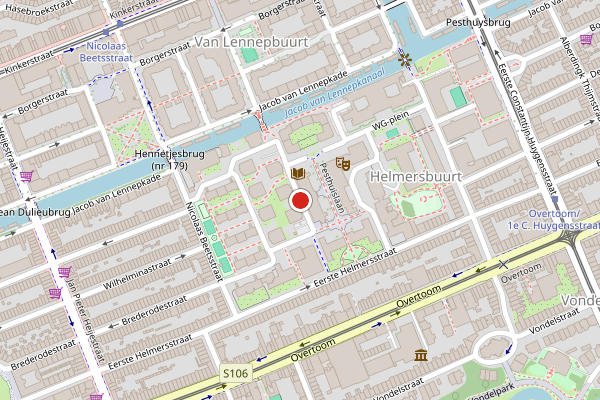 Brandweer-melding op Anna Spenglerstraat, Amsterdam op 29 juni, kaart-overzicht
