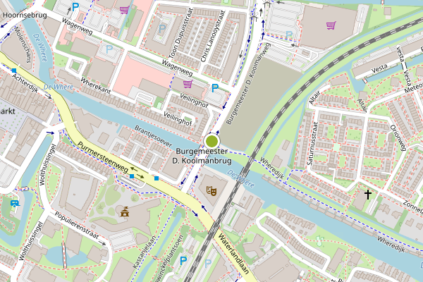 Ambulance-melding op Burgemeester D. Kooimanweg, Purmerend op 29 juni, kaart-overzicht