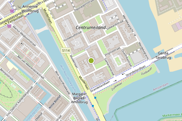 Ambulance-melding op Camille Balystraat, Amsterdam op 2 juli, kaart-overzicht
