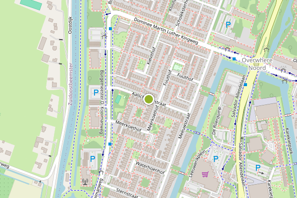 Ambulance-melding op Aalscholverstraat, Purmerend op 2 juli, kaart-overzicht