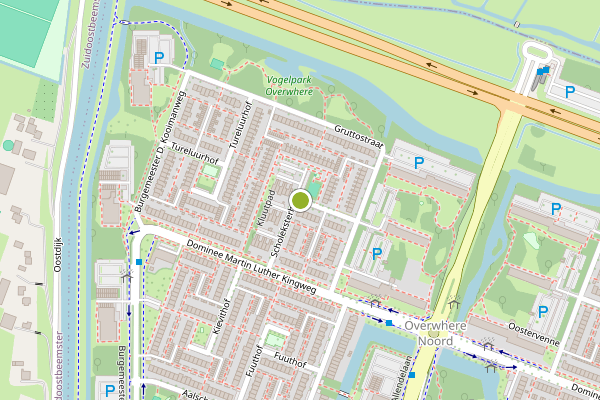 Ambulance-melding op Scholeksterhof, Purmerend op 1 juli, kaart-overzicht