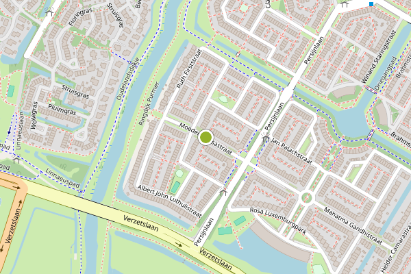 Ambulance-melding op Moeder Teresastraat, Purmerend op 2 juli, kaart-overzicht