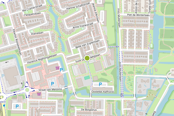 Ambulance-melding op Suze Groeneweglaan, Amstelveen op 3 juli, kaart-overzicht