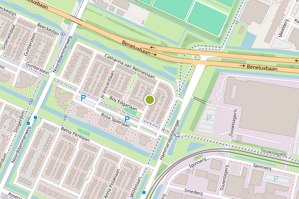 Ambulance-melding op Henriette Bosmanslaan, Amstelveen op 3 juli, kaart-overzicht