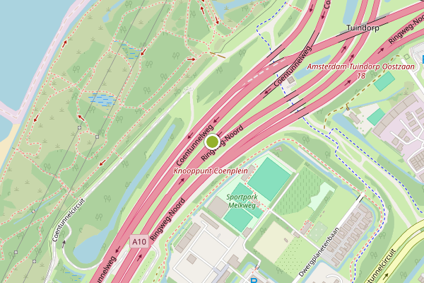 Ambulance-melding op Amsterdam op 3 juli, kaart-overzicht