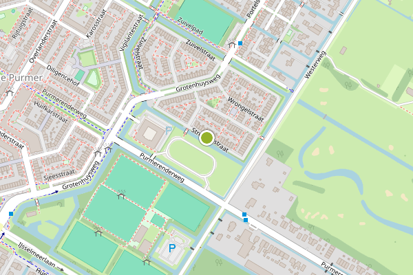Ambulance-melding op Stremselstraat, Purmerend op 5 juli, kaart-overzicht