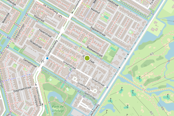 Ambulance-melding op Gerststraat, Purmerend op 5 juli, kaart-overzicht