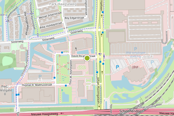 Ambulance-melding op David Ricardostraat, Amsterdam op 5 juli, kaart-overzicht