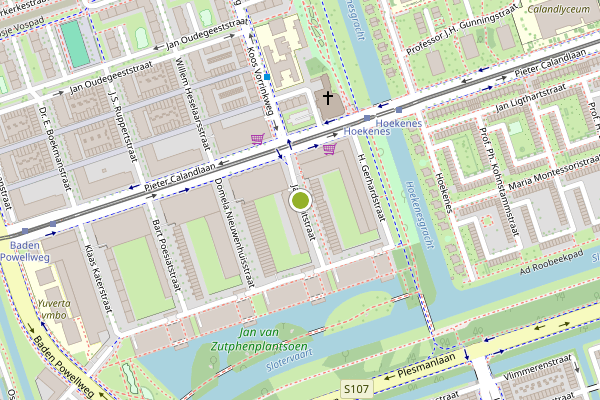 Ambulance-melding op Jan Smitstraat, Amsterdam op 5 juli, kaart-overzicht