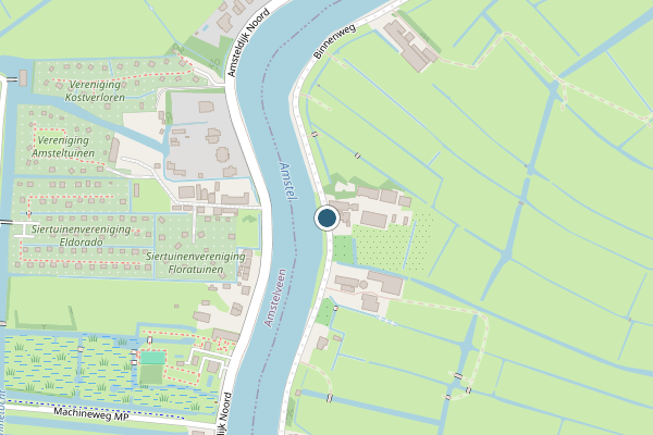Politie-melding op Binnenweg, Ouderkerk aan de Amstel op 6 juli, kaart-overzicht
