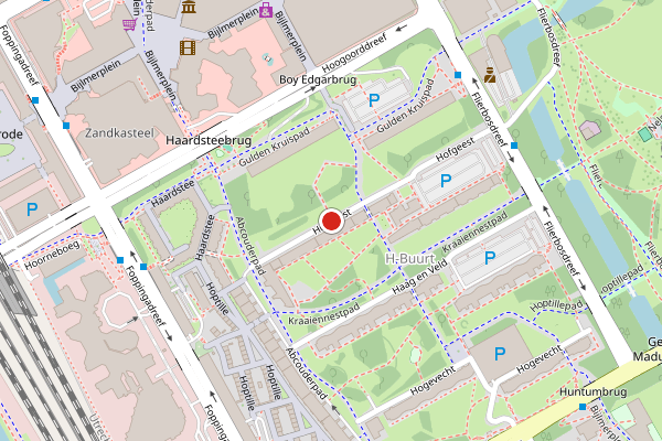 Kaart Amsterdam