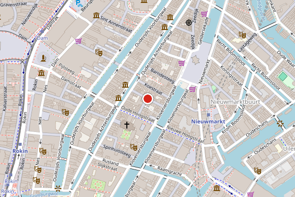 Brandweer-melding op Bethanienstraat, Amsterdam op 8 juli, kaart-overzicht