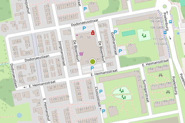 Ambulance-melding op E. Heimansstraat, Zaandam op 9 juli, kaart-overzicht