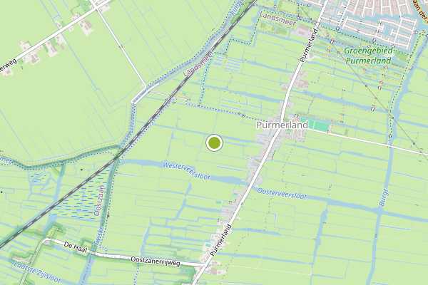Ambulance-melding op Kogerveld, Purmerland op 9 juli, kaart-overzicht