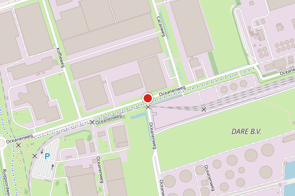 Brandweer-melding op Oceanenweg, Amsterdam op 10 juli, kaart-overzicht
