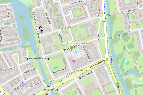Ambulance-melding op Panneroodstraat, Zaandam op 10 juli, kaart-overzicht