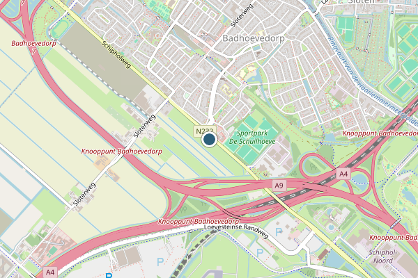Politie-melding op Badhoevedorp op 11 juli, kaart-overzicht
