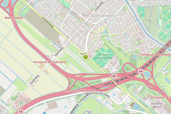 Ambulance-melding op Badhoevedorp op 11 juli, kaart-overzicht