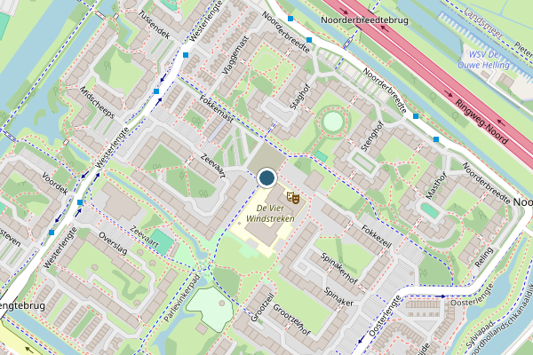 Politie-melding op Parlevinker, Amsterdam op 11 juli, kaart-overzicht