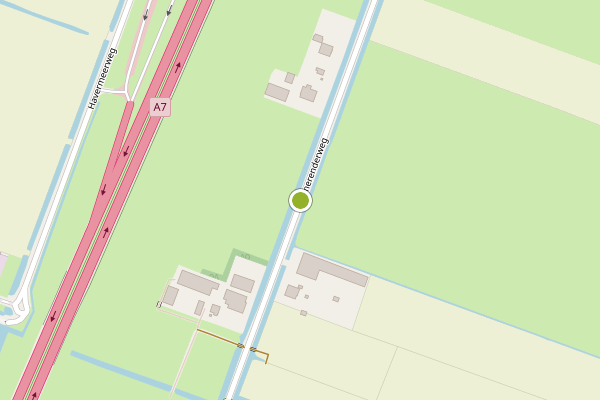 Ambulance-melding op Purmerenderweg, Noordbeemster op 11 juli, kaart-overzicht