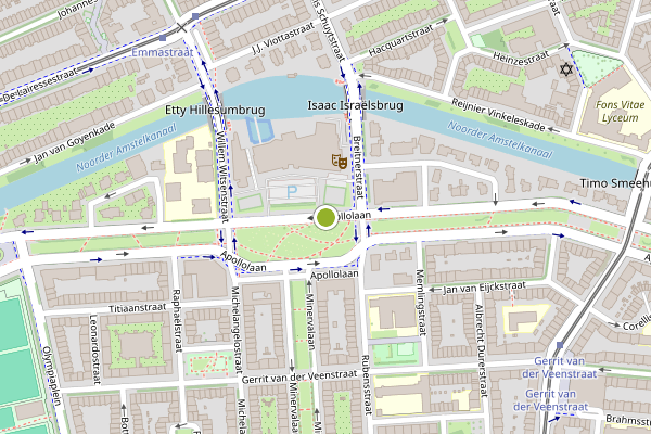 Kaart Amsterdam