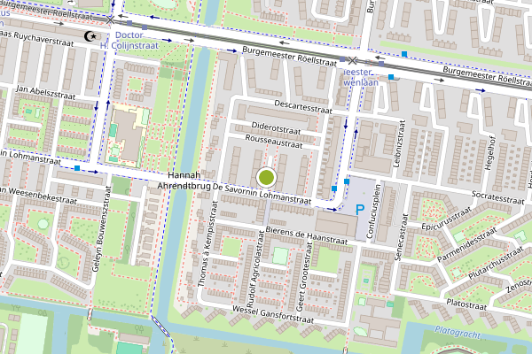 Ambulance-melding op Henri Bergsonstraat, Amsterdam op 12 juli, kaart-overzicht