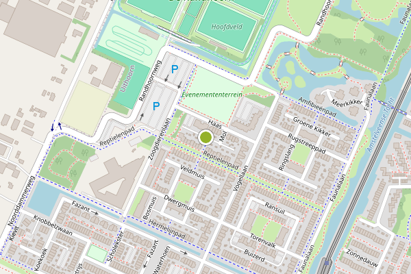 Ambulance-melding op Mol, Uithoorn op 12 juli, kaart-overzicht