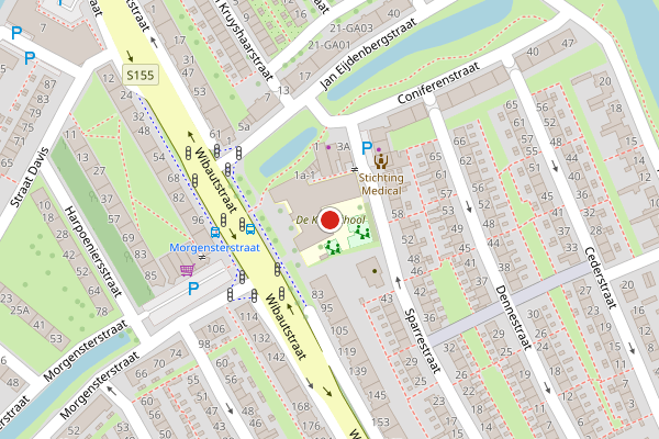 Brandweer-melding op Wibautstraat, Zaandam op 13 juli, kaart-overzicht