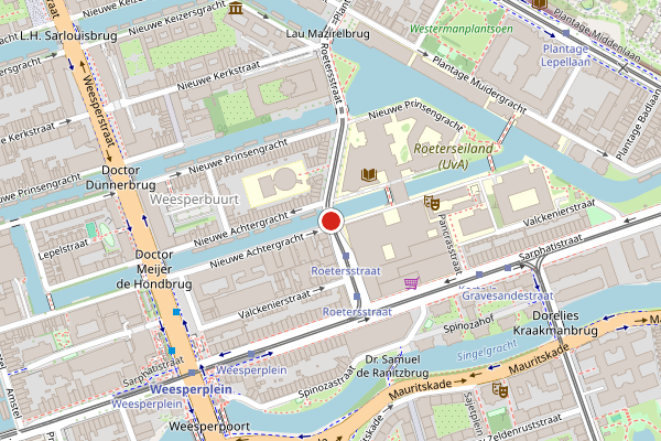 Kaart Amsterdam