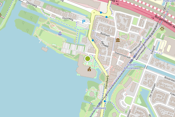 Ambulance-melding op Laan Nieuwer-Amstel, Amstelveen op 15 juli, kaart-overzicht