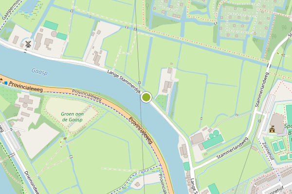 Ambulance-melding op Lange Stammerdijk, Amsterdam op 15 juli, kaart-overzicht