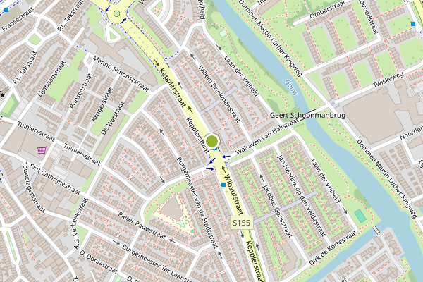 Ambulance-melding op Kepplerstraat, Zaandam op 15 juli, kaart-overzicht