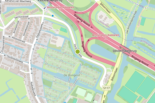 Ambulance-melding op Vorticellaweg, Amsterdam op 15 juli, kaart-overzicht