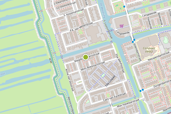 Ambulance-melding op Magda Janssensstraat, Zaandam op 16 juli, kaart-overzicht
