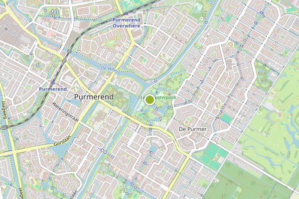 Ambulance-melding op Purmerend op 16 juli, kaart-overzicht