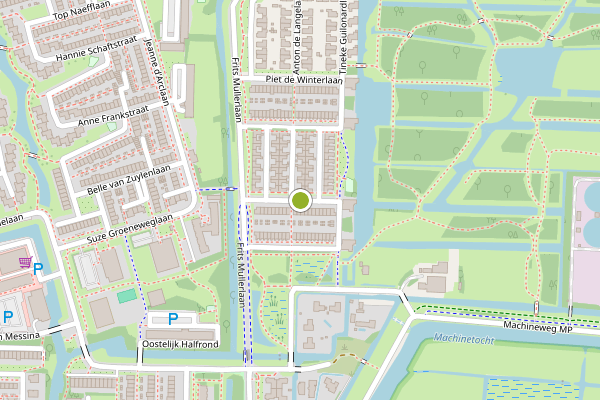 Ambulance-melding op Riek Blokland-Paterlaan, Amstelveen op 17 juli, kaart-overzicht