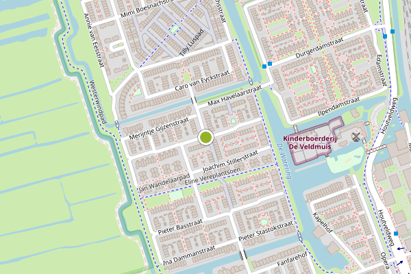 Ambulance-melding op Max Havelaarstraat, Zaandam op 16 juli, kaart-overzicht