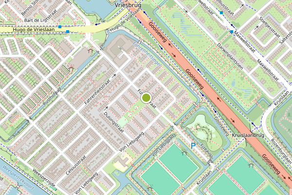 Ambulance-melding op Fizeaustraat, Amsterdam op 17 juli, kaart-overzicht