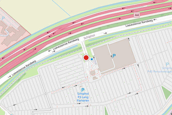 Brandweer-melding op Holiday Avenue, Schiphol op 17 juli, kaart-overzicht