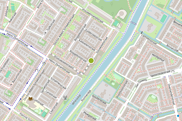 Ambulance-melding op Gouwzeestraat, Purmerend op 17 juli, kaart-overzicht